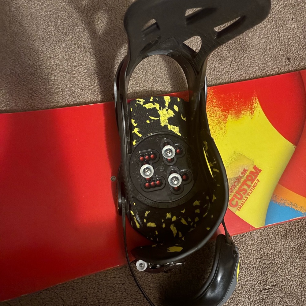 Burton Kids Snowboard - Red, Blue, Yellow - Picture 4 of 6